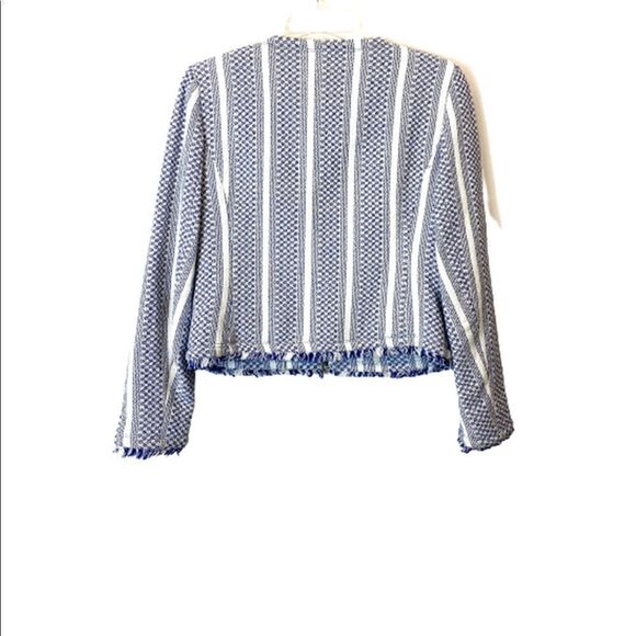 💼Like New Adrienne Vittadini Tweed Blazer, Long Sleeve, Full Zip - Picture 8 of 10